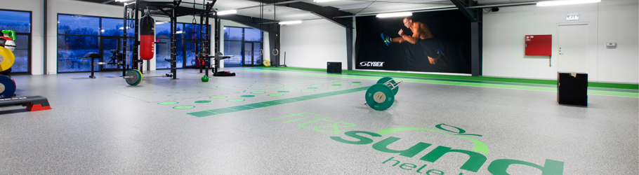 Fit & Sund Skandenborg, Denmark - Neoflex 700 Series REPtile Fitness Flooring